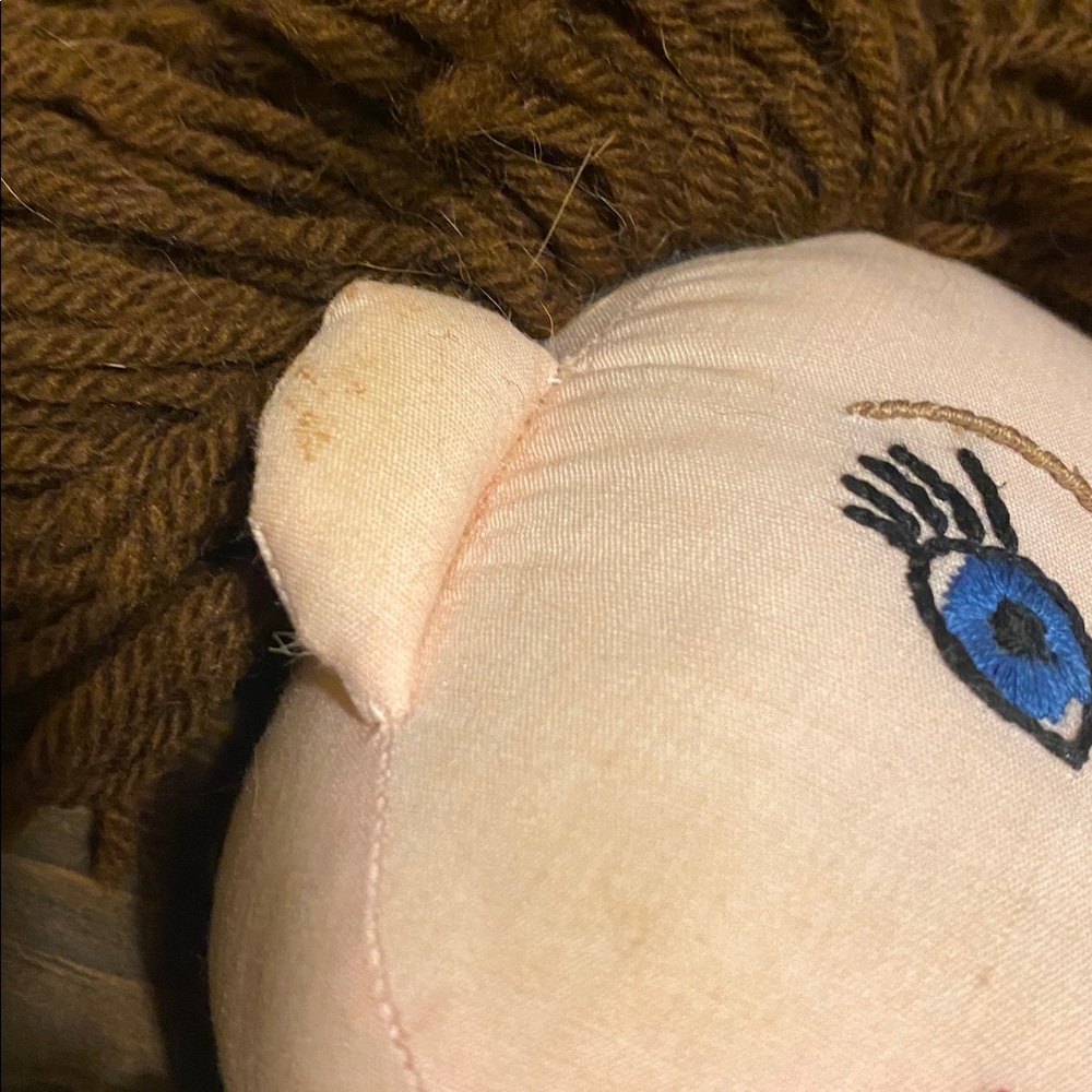 RAG DOLL HANDMADE VINTAGE - Picture 7 of 7